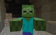 Zombie mob (Image via Minecraft)